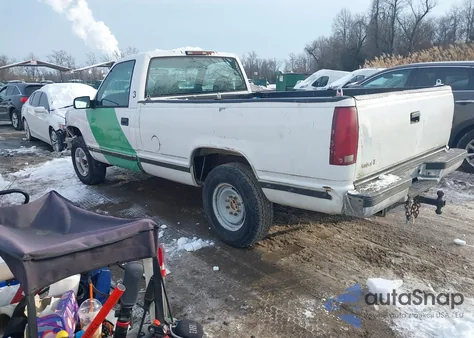 1999 Chevrolet C2500 из США, поврежденный, VIN 1GCGC24R1XR706037